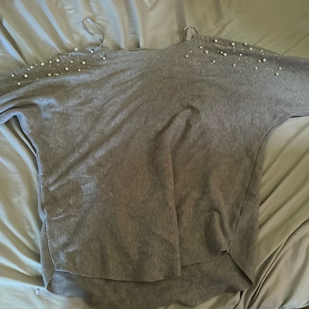 Grey Siren Lily maternity L